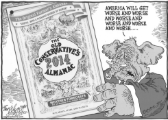 NOT THE FARMER'S ALMANAC by Bob Englehart