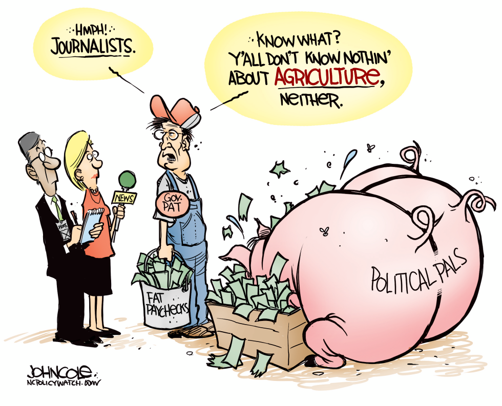 LOCAL NC -- McCrory and journalists