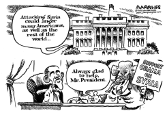 REPUBLICAN SUPPORT FOR OBAMA ON SYRIA  by Jimmy Margulies