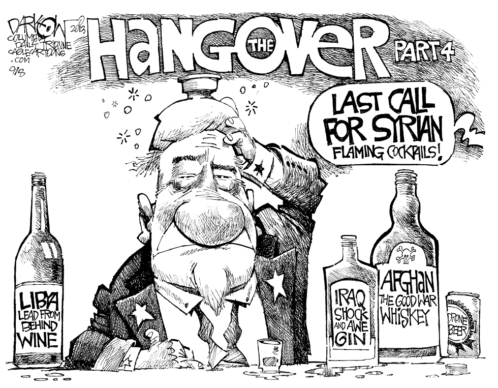 Hangover from wars