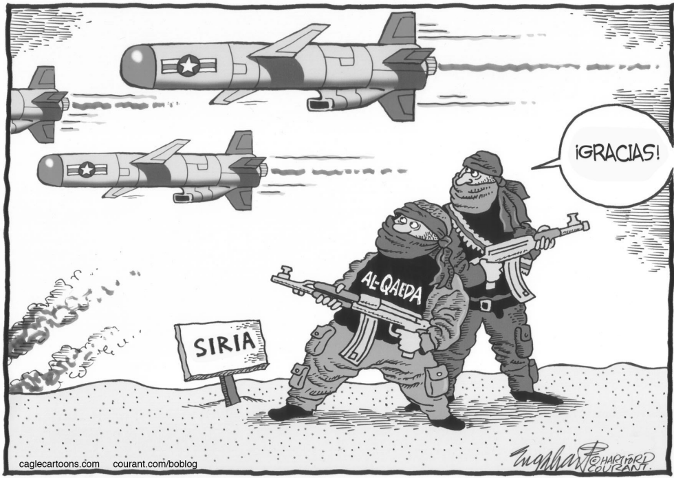  AL-QAEDA EN SIRIA by Bob Englehart