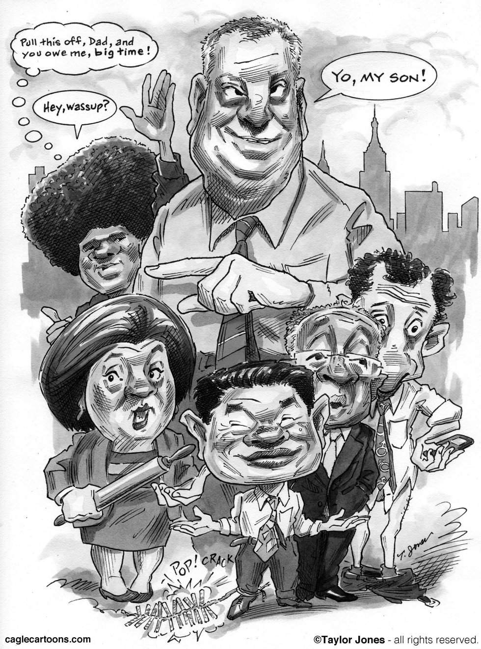  NEW YORK MAYORAL CANDIDATES by Taylor Jones