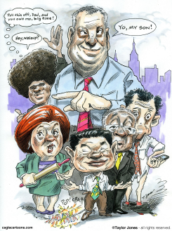 NEW YORK MAYORAL CANDIDATES - by Taylor Jones