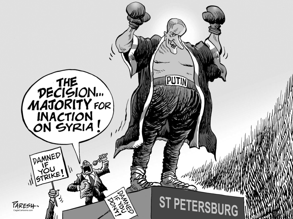 Putin in St Petersburg