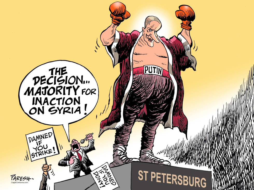 Putin in St Petersburg COLOR