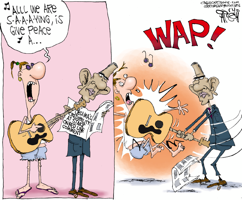 Obama's Anti-Peace COLOR