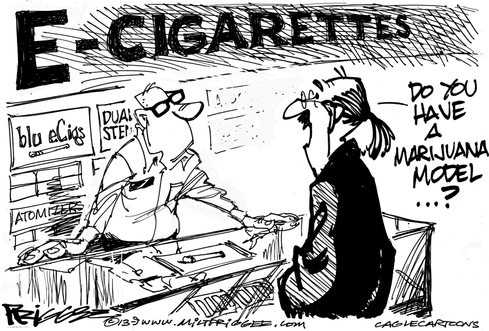  SMOKING by Milt Priggee