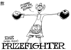 THE PRIZEFIGHTER, B/W by Randy Bish