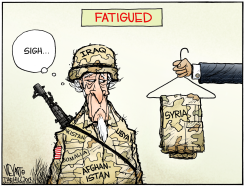 FATIGUED  by Christopher Weyant