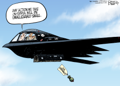 BOMBING ON SYRIA  by Nate Beeler