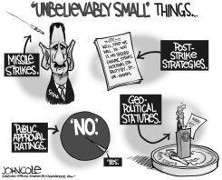 UNBELIEVABLY SMALL THINGS BW by John Cole