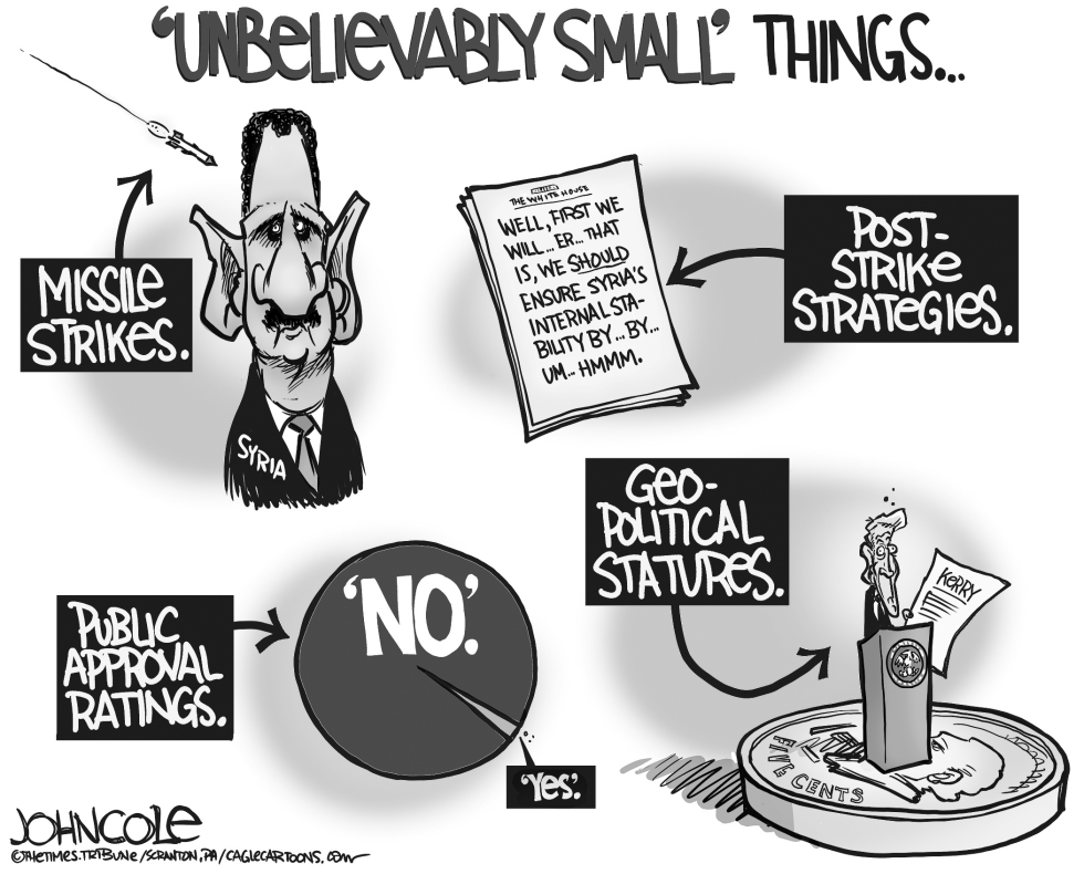 Unbelievably small things BW