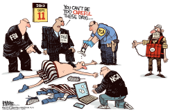 SEPT 11 REVISITED  by Rick McKee