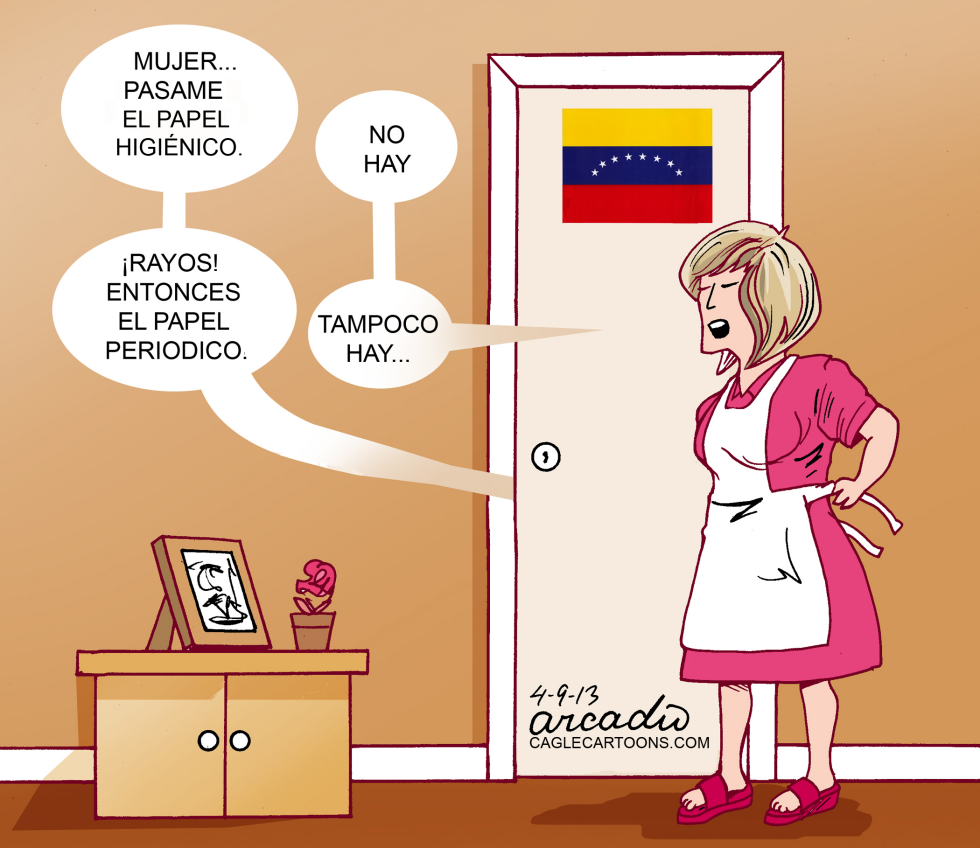 Sin papel en Venezuela