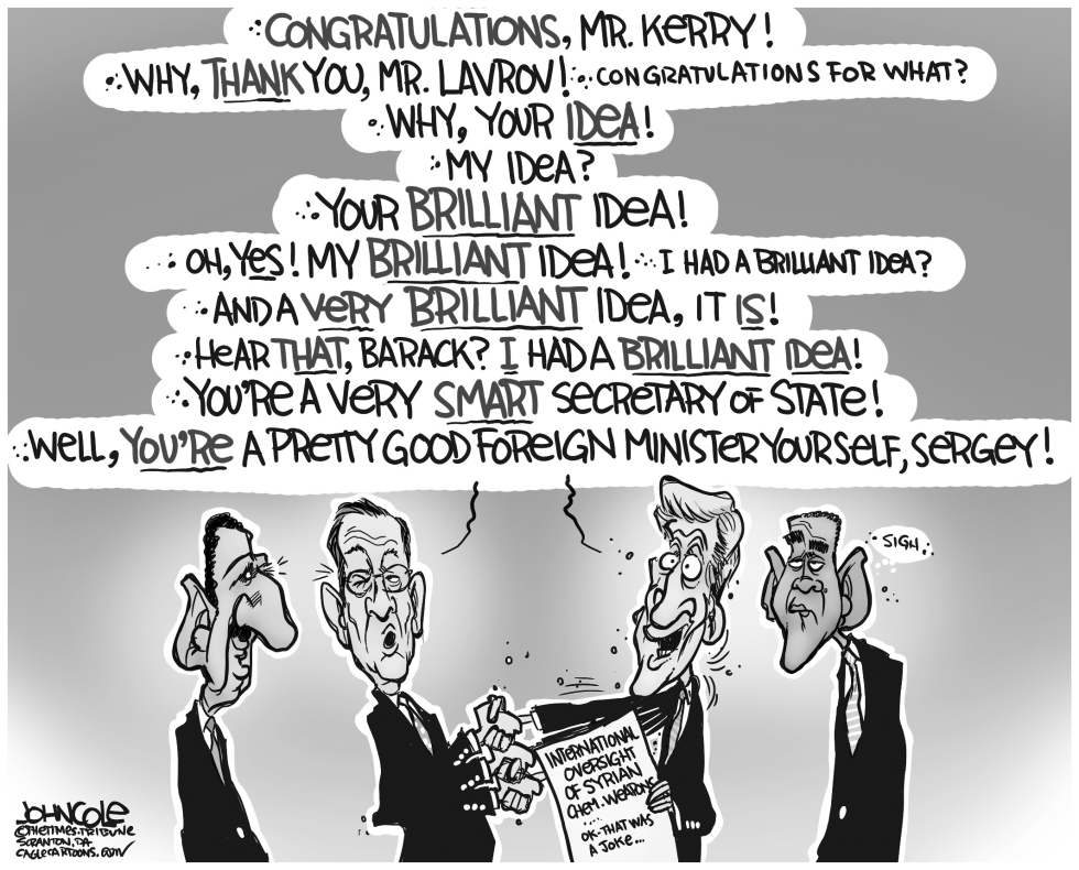 Kerry's brilliant idea BW