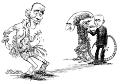 SYRIAN ALIEN DADDIES by Daryl Cagle