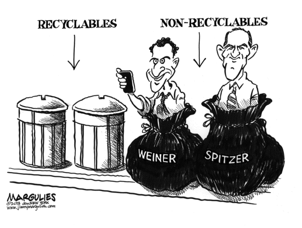 Weiner and Spitzer lose
