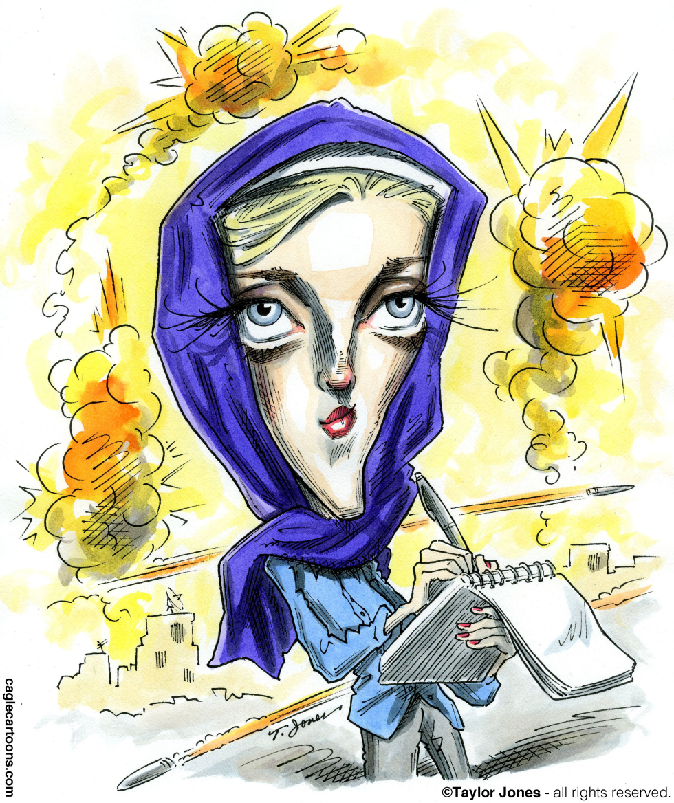 CBS war correspondent Clarissa Ward - COLOR