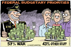 FEDERAL WAR BUDGET by Monte Wolverton