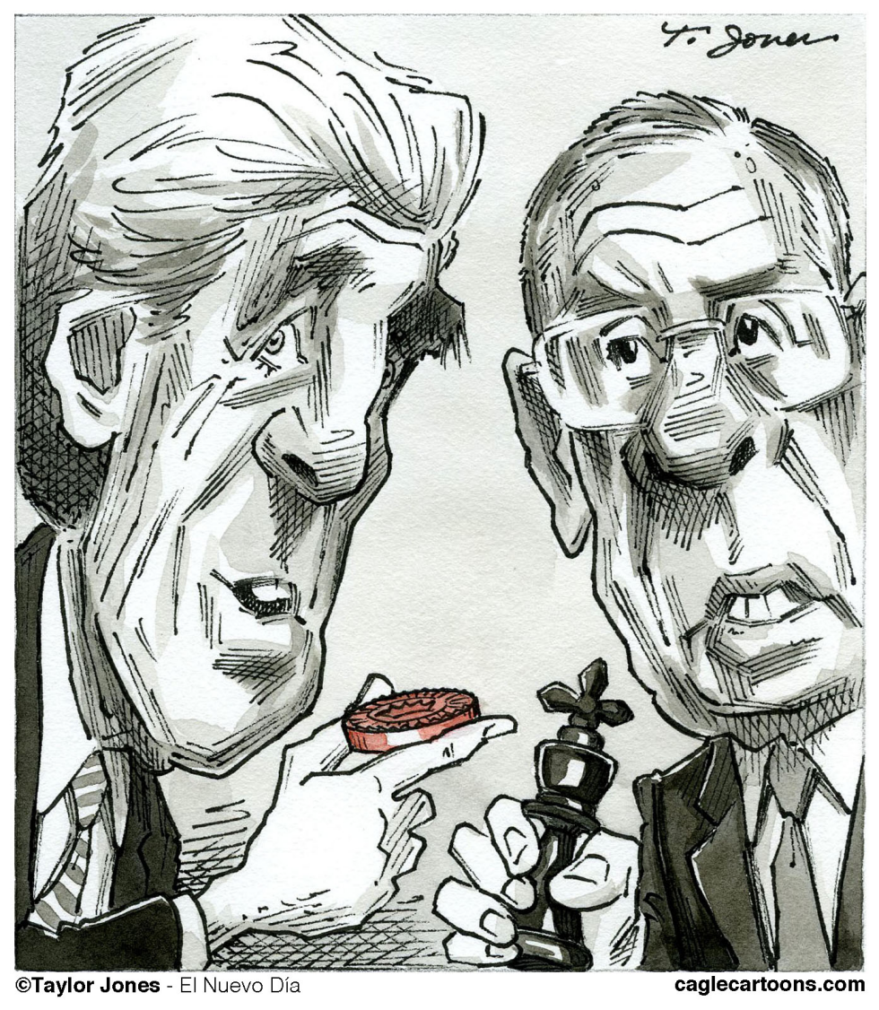 John Kerry y Sergei Lavrov - COLOR