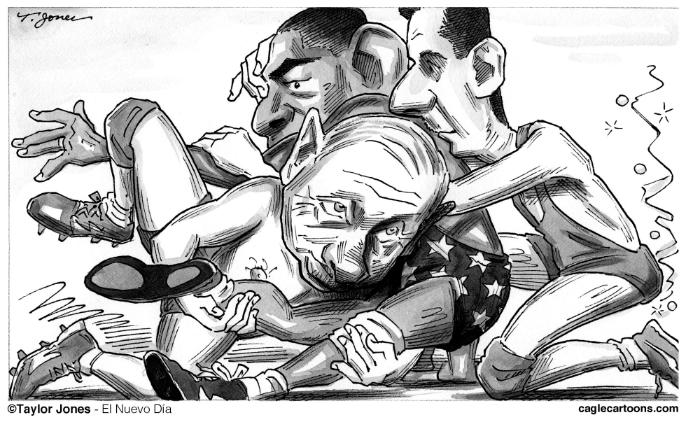 Obama, Putin y Assad - Smackdown