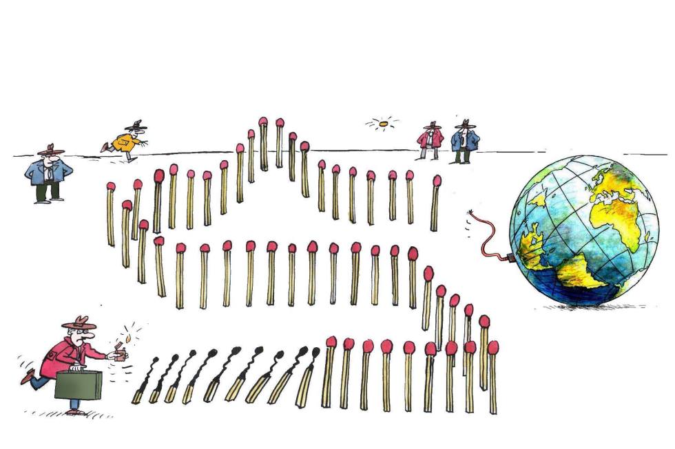 Politica explosiva para el Mundo