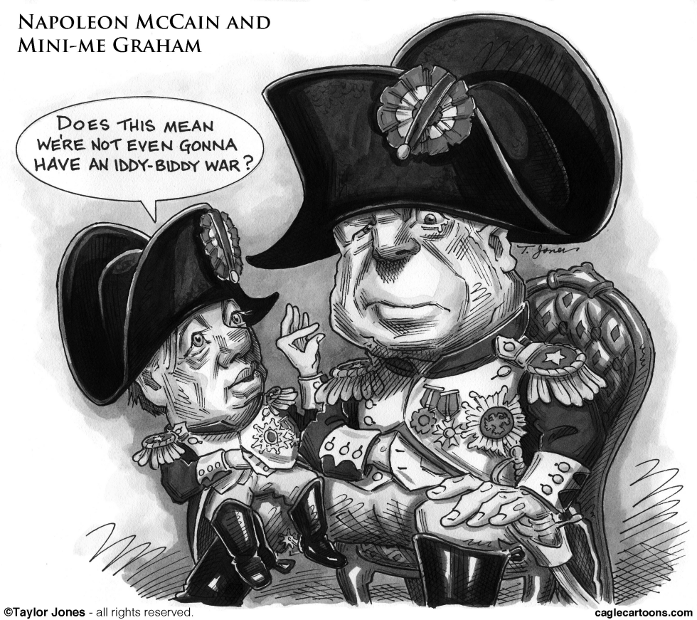 Napoleon McCain and Mini-Me Graham