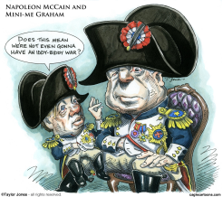 NAPOLEON MCCAIN AND MINI-ME GRAHAM -  by Taylor Jones