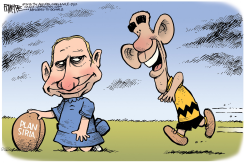 FUTBOL AMERICANO CON PUTIN /  by Rick McKee