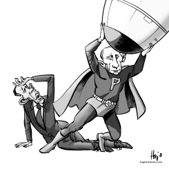 PUTINMAN by Hajo de Reijger