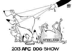 LOCAL, PITTSBURGH STEELERS, B/W by Randy Bish