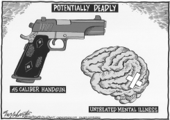 NAVY YARD SHOOTER MENTALLY ILL by Bob Englehart
