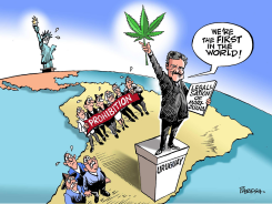 URUGUAY LEGALISES DRUGS  by Paresh Nath