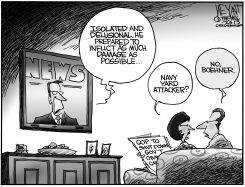 BOEHNER'S HOUSE OF NUTS by Christopher Weyant