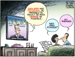 BOEHNER'S HOUSE OF NUTS  by Christopher Weyant