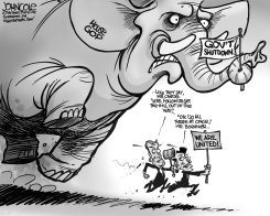 BOEHNER AND CANTOR LEAD BW by John Cole