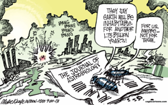EARTH HABITABILITY  by Mike Keefe
