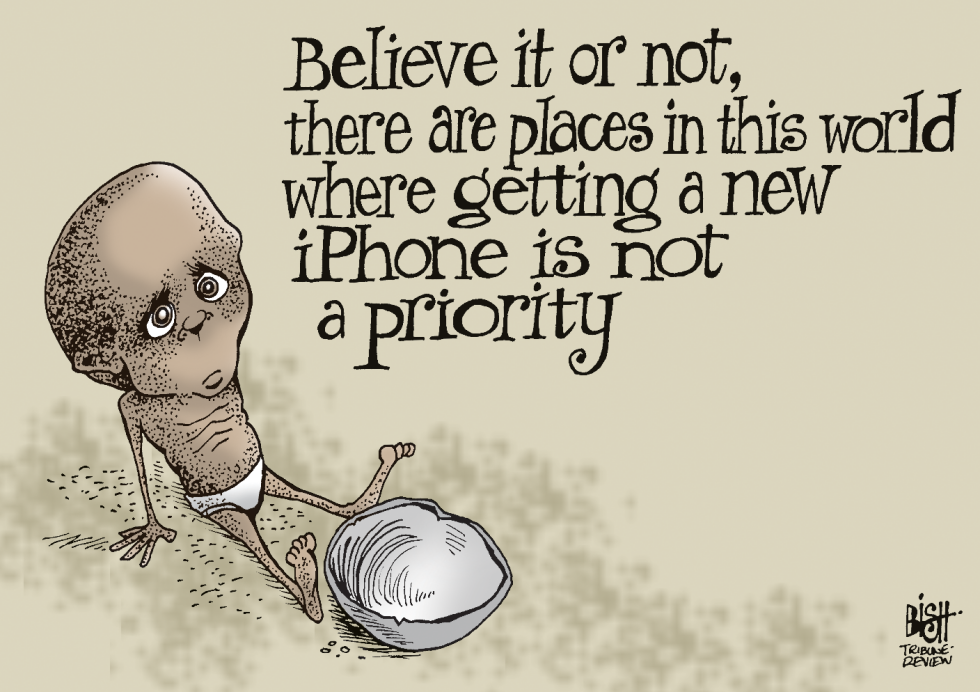 HUNGER AND iPHONES, COLOR