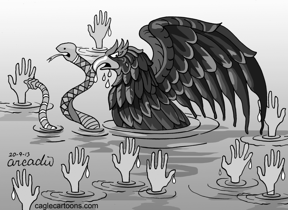  INUNDACIONES EN MéXICO BN by Arcadio Esquivel