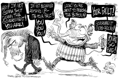 GOVERNMENT GO BOOM by Daryl Cagle