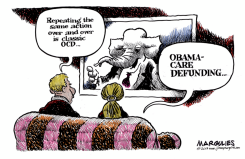 OBAMACARE DEFUNDING by Jimmy Margulies