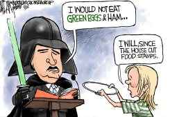 TED CRUZ AND FOOD STAMPS by Jeff Darcy
