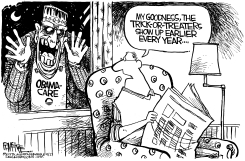 OBAMASCARE by Rick McKee