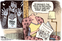OBAMASCARE  by Rick McKee