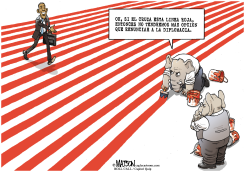 REPUBLICANOS PINTAN LINEAS ROJAS /  by R.J. Matson