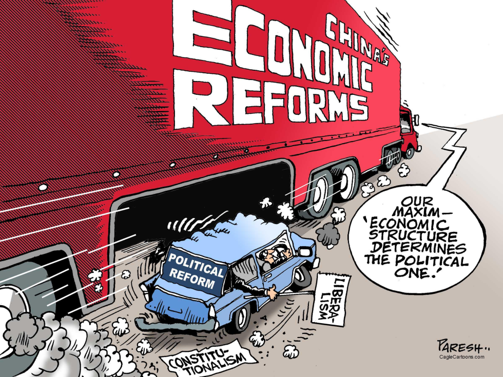 Political reform in China COLOR