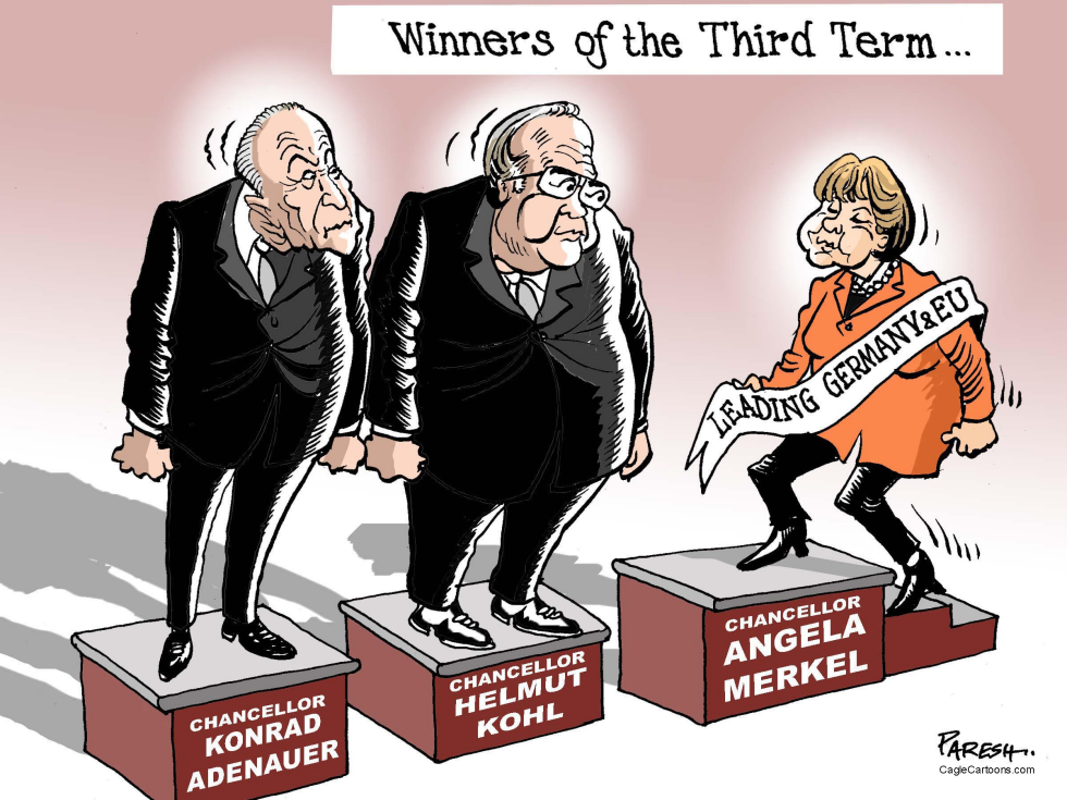  GERMAN CHANCELLORS IN 3RD TERM by Paresh Nath