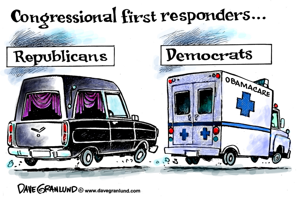  CONGRESSIONAL FIRST RESPONDERS by Dave Granlund