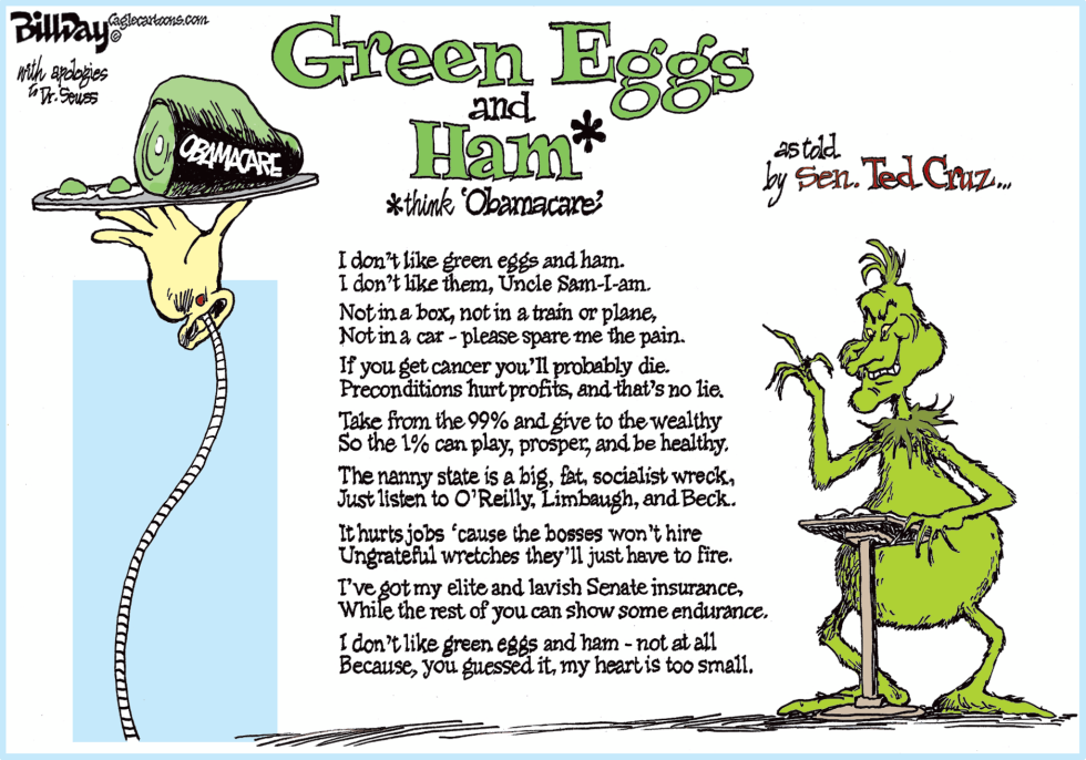 GREEN EGGS and HAM  color