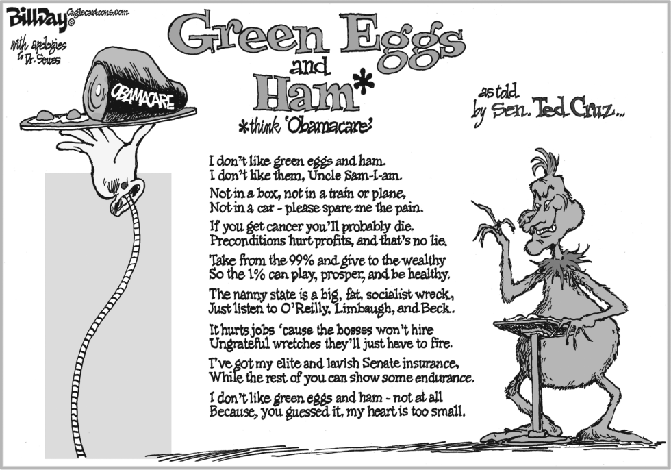 GREEN EGGS and HAM